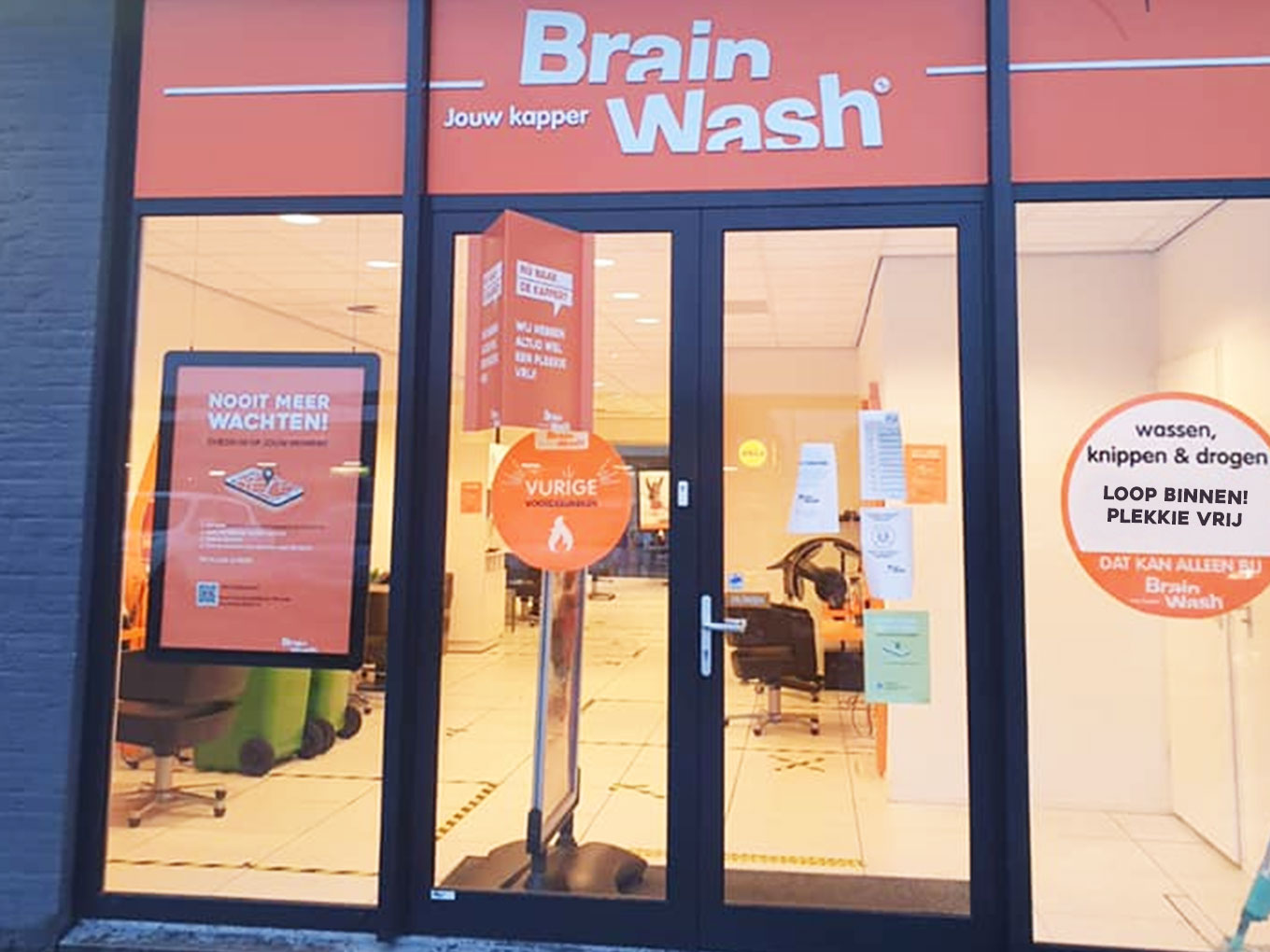 BrainWash Kappers Amsterdam Oost